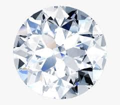 0.55 Carat Round Cut Diamond (For Earrings)